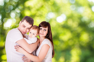 Mom and baby having fun