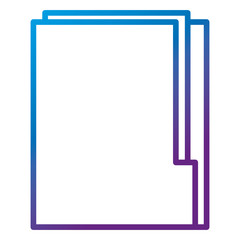 file folder documents icon vector illustration design