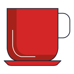 coffee cup isolated icon vector illustration design