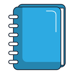 note book isolated icon vector illustration design