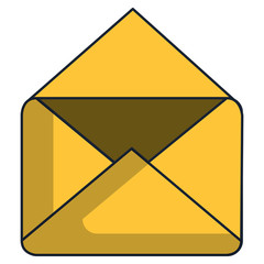 mail envelope isolated icon vector illustration design