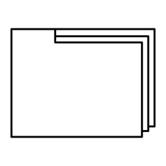 file folder documents icon vector illustration design