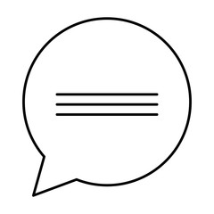 speech bubble isolated icon vector illustration design