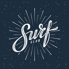 Surf club blue