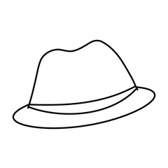 vintage hat icon
