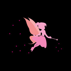 fairy logo beauty