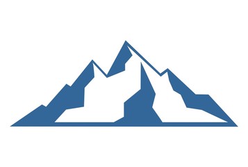 mountains logo abstract