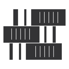 text books pile isolated icon vector illustration design