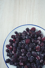 frozen blackberries