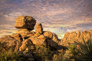 Into a desert place