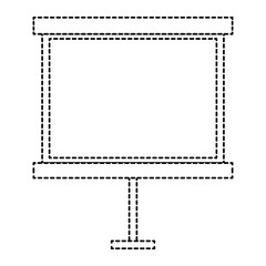paperboard training isolated icon vector illustration design