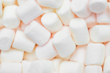 Background of marshmallows