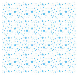 Blue stars pattern vector
