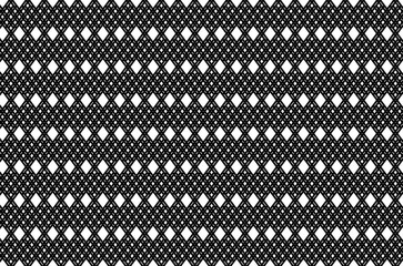 Simple striped background - black and white - vector pattern