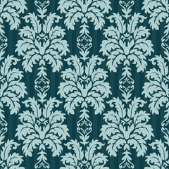 Vector seamless damask pattern. Rich ornament, old damascus style pattern for wallpapers, textile, scrapbooking etc.