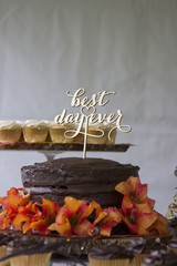 best day ever cake topper