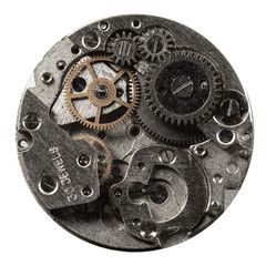 clockwork old mechanical watch