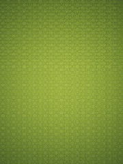 Fototapeta premium Grüne Ornament Abbildung