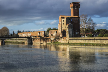 Arno River and Citadel. 