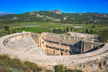 Ruins of Aspendos theatre
