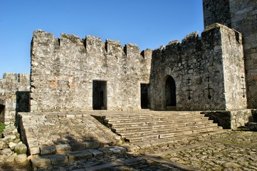 Interior do Castelo da Feira