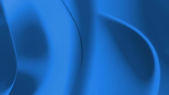 Flowing blue looping abstraction animated HD CG background