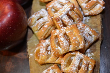 Apple strudel cookies