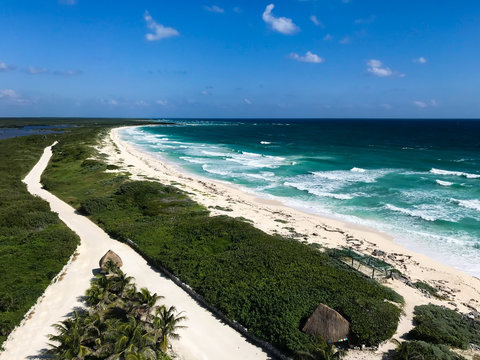 Coastline Of Cozumel Mexico