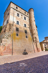Roddi castle,in Piedmont, Italy