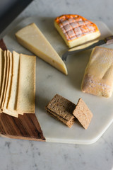 cheese and crackers