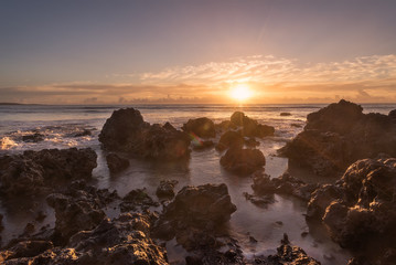 Nascer do Sol em Nova Almeida, Serra, Espírito Santo, Brasil.
