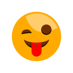 Smile icon. Emotion smile. Illustration