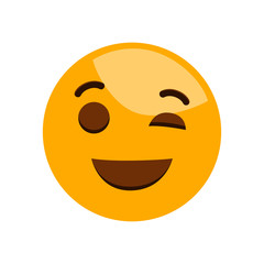 Smile icon. Emotion smile. Illustration