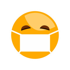 Smile icon. Emotion smile. Illustration