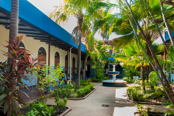 Fototapeta premium Casa de los Gobernadores de la Colonia, Cityhall of Ciudad Bolivar, Venezuela
