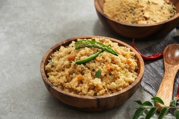 Rava Upma - south indian breakfast with semolina
