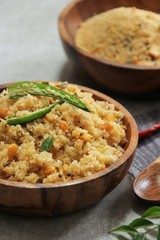 Rava Upma - south indian breakfast with semolina