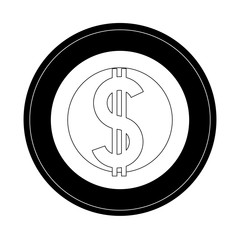 coin vector illustration