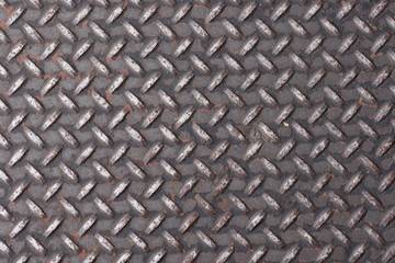 Heavy Diamond Plate Closeup Abstract Texture Background