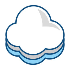 cloud vector illustration