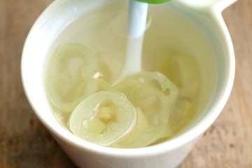 Vinegar pickled of chilli