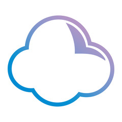 Cloud vector illustration
