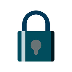 padlock vector illustration