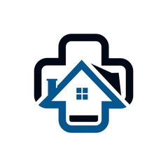 Obraz premium Real estate logo template Vector