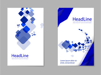 Mega pack Brochure design template flyer set, abstract business flyer size A4 template, creative cover, trend brochure set