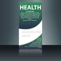 Fototapeta premium Medical Brochure Flyer Design Template A4 Size - Medical Brochure Template