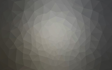 Light Gray vector Lowpoly Background with copy-space. Used opacity mask.