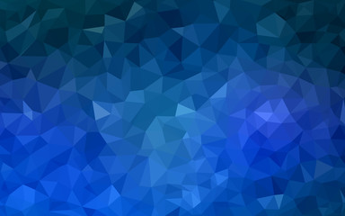 Obraz premium Lekki niebieski wektor Lowpoly tło z miejsca kopiowania. Używana maska krycia.