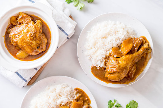 Chicken Massaman Curry Paste with Rice