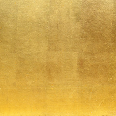 Golden wall for background or texture